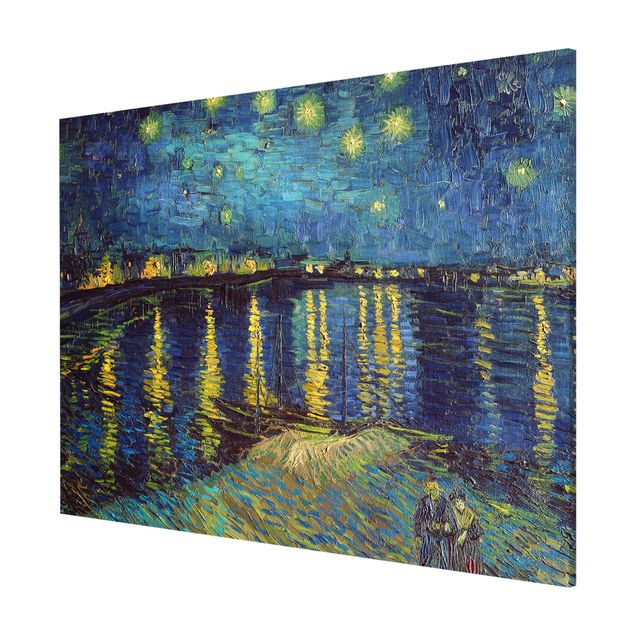 Cuadros puntillismo Vincent Van Gogh - Starry Night Over The Rhone