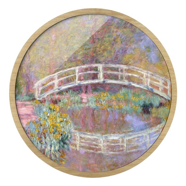 Cuadros de paisajes naturales  Claude Monet - Bridge Monet's Garden
