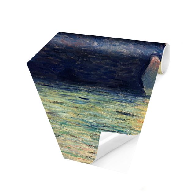 Papel pintado costas Claude Monet - Rock Sunset