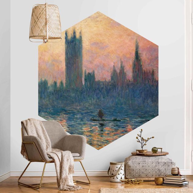 Cuadros Impresionismo Claude Monet - London Sunset