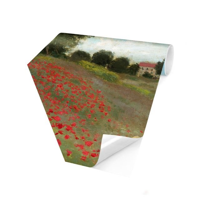 Estilos artísticos Claude Monet - Poppy Field At Argenteuil