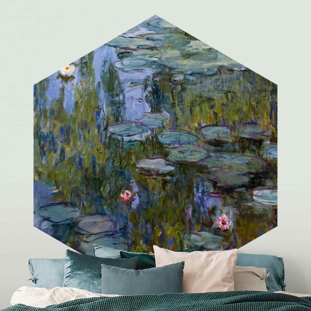 Papel pintado rosas Claude Monet - Water Lilies (Nympheas)