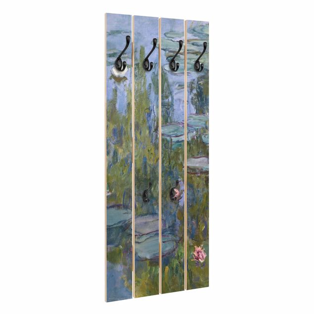 Percheros de pared de paisajes Claude Monet - Water Lilies (Nympheas)
