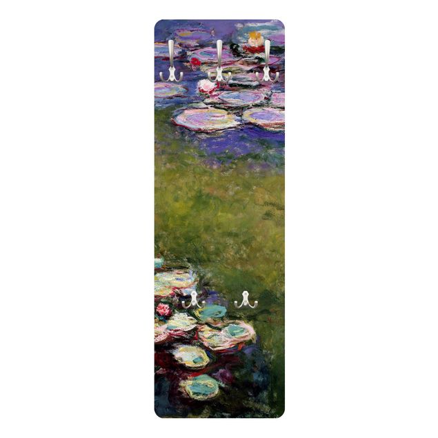 Percheros de pared de paisajes Claude Monet - Water Lilies