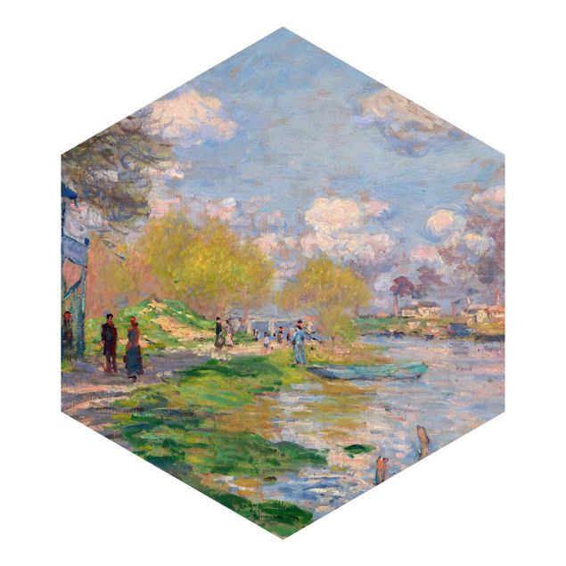 Papeles pintados modernos Claude Monet - River Seine