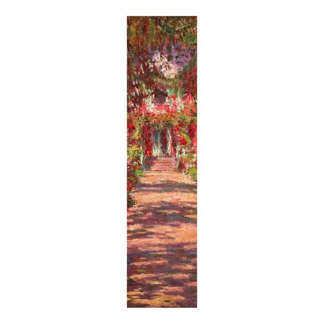 Cuadros impresionistas Claude Monet - Pathway In Monet's Garden At Giverny
