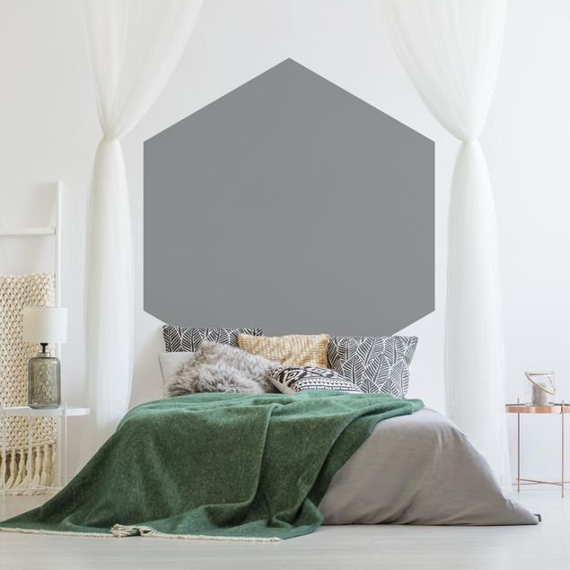 Papel pintado hexagonal Colour Cool Gray