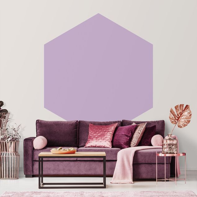 Papel pintado salón moderno Colour Lavender