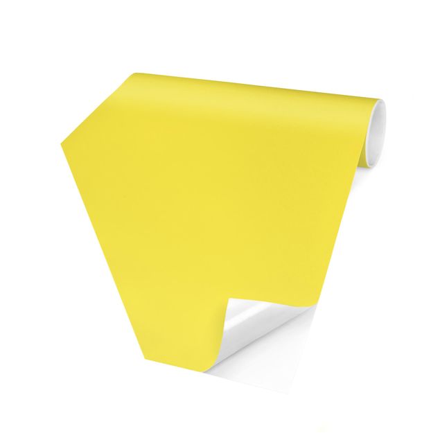 Papel de pared Colour Lemon Yellow