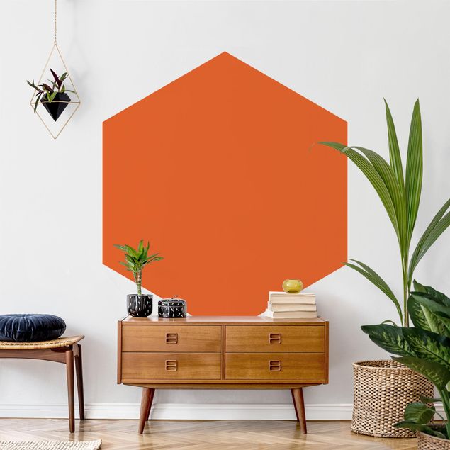Papeles pintados modernos Colour Orange