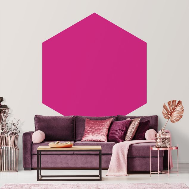 Papel pintado salón moderno Colour Pink