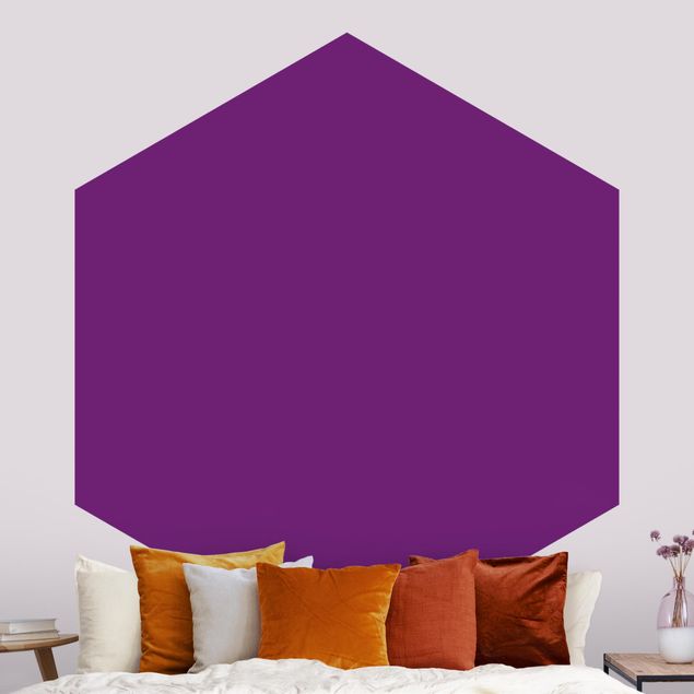 Papel liso para paredes Colour Purple