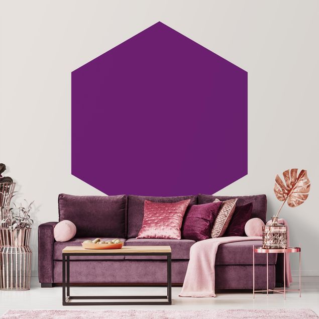 Papeles pintados modernos Colour Purple