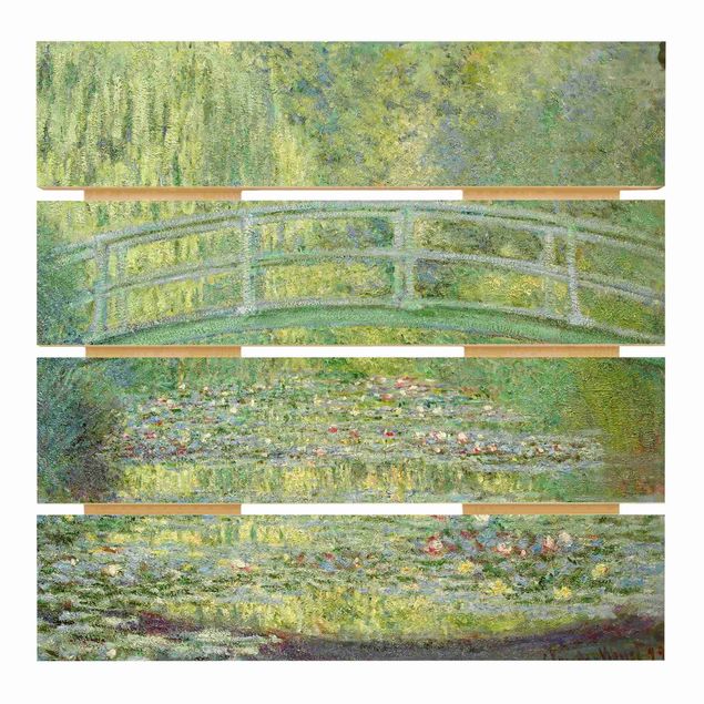 Estilos artísticos Claude Monet - Japanese Bridge