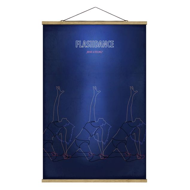 Cuadros deportivos Film Poster Flashdance