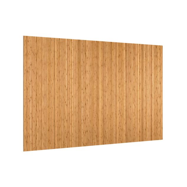 Panel antisalpicaduras cocina efecto madera Bamboo