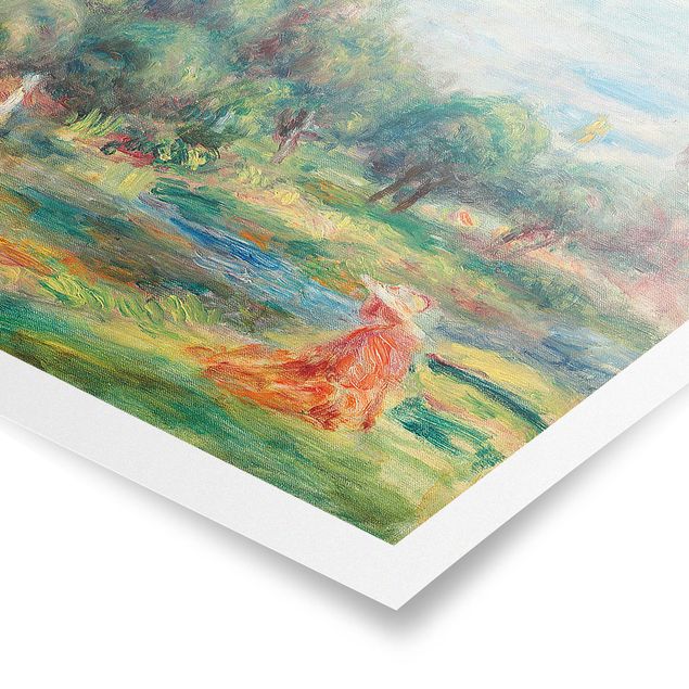 Cuadros de árboles Auguste Renoir - Landscape At Cagnes