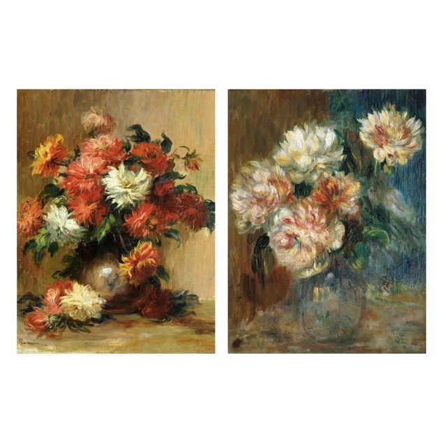 Lienzos de flores Auguste Renoir - Vases