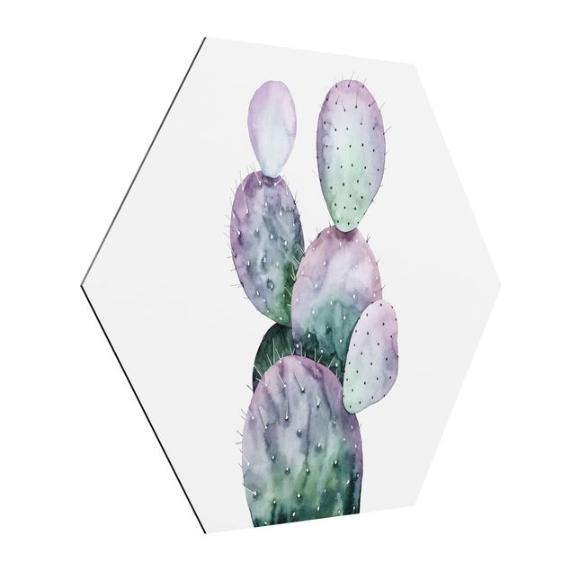 Cuadros modernos Cactus In Purple II