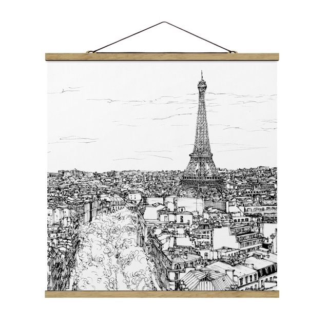 Cuadros modernos y elegantes City Study - Paris