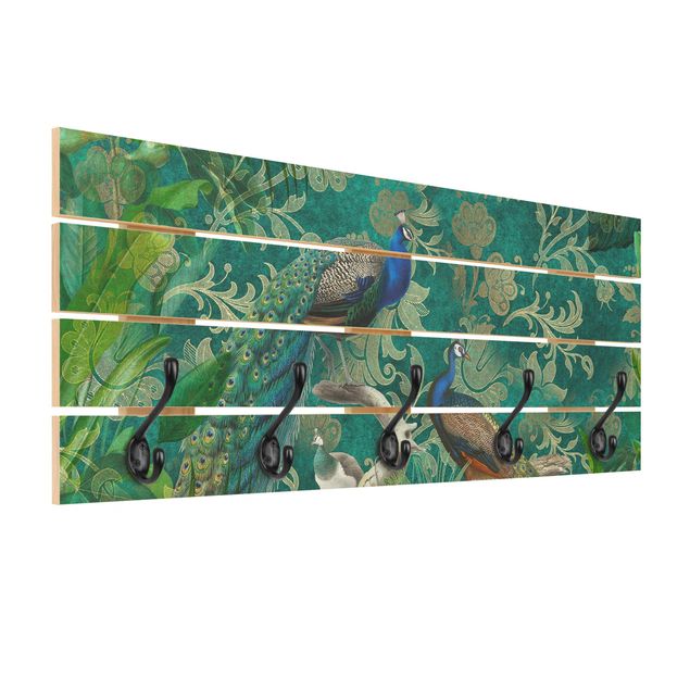 Cuadros Haase Shabby Chic Collage - Noble Peacock II