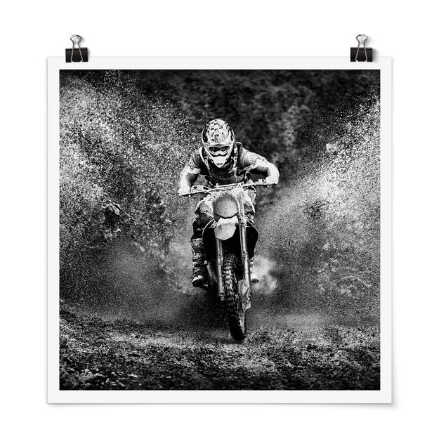 Cuadros retratos Motocross In The Mud