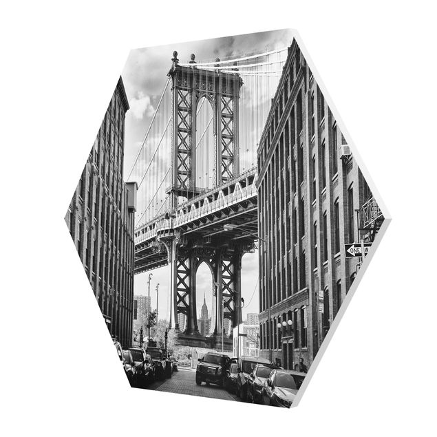 Cuadros decorativos Manhattan Bridge In America