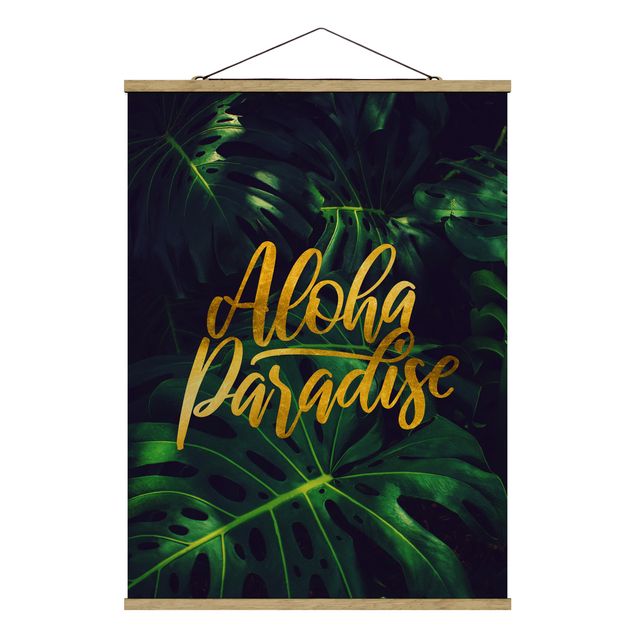 Cuadros de flores Jungle - Aloha Paradise