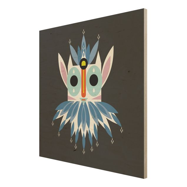 Cuadros decorativos Collage Ethno Mask - Gnome