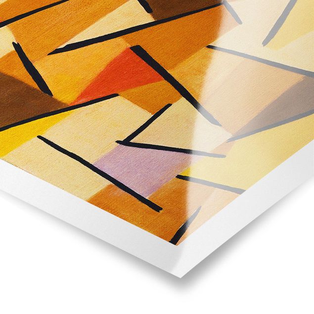 Láminas de cuadros famosos Paul Klee - Harmonized Fight