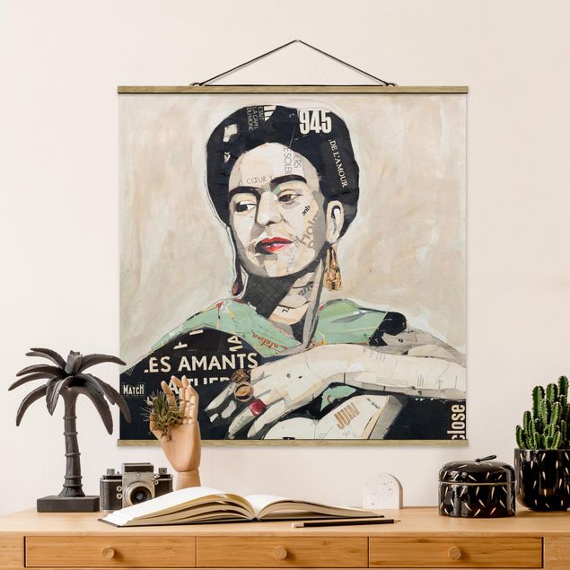 Decoración de cocinas Frida Kahlo - Collage No.4