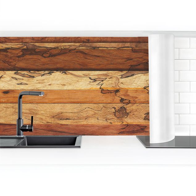 revestimiento pared cocina Woody Flamed