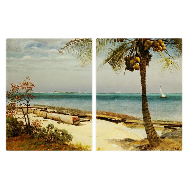 Tapa para vitroceramica Albert Bierstadt - Tropical Coast
