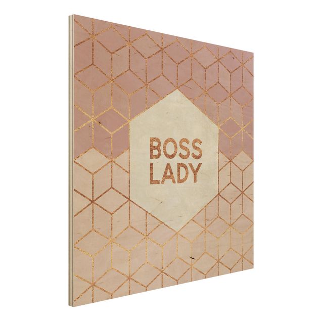 Decoración de cocinas Boss Lady Hexagons Pink