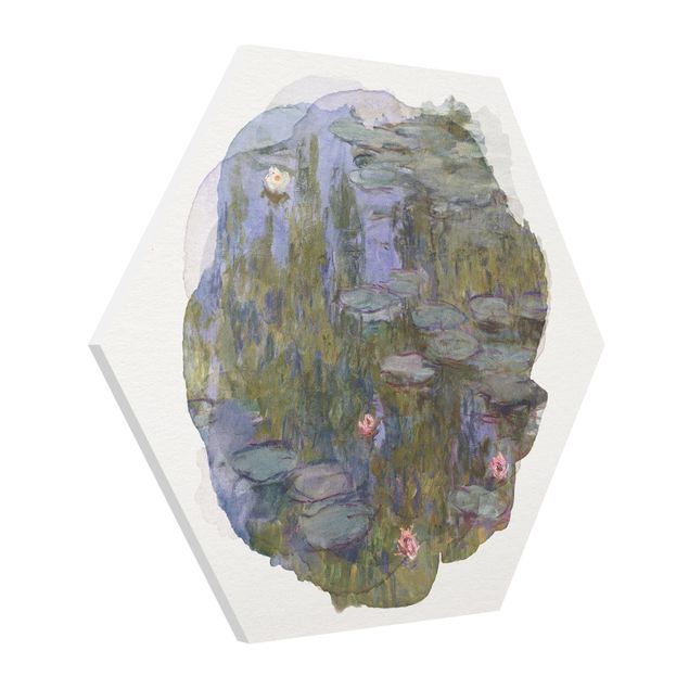 Estilos artísticos WaterColours - Claude Monet - Water Lilies (Nympheas)