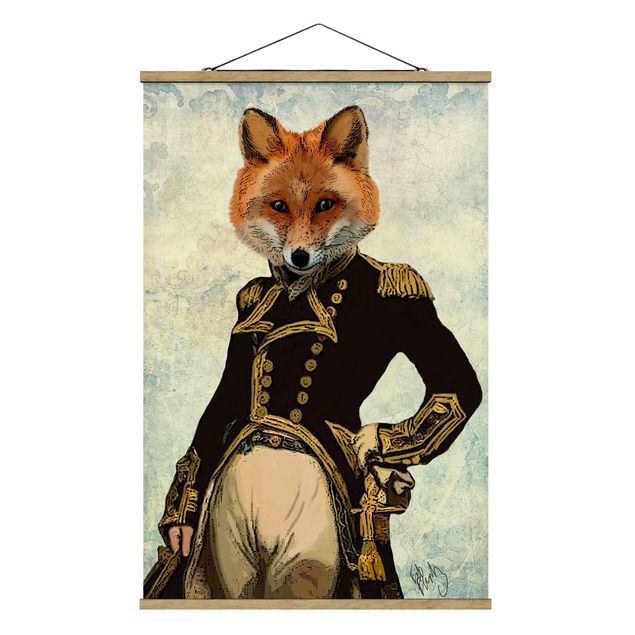 Cuadros de animales Animal Portrait - Fox Admiral