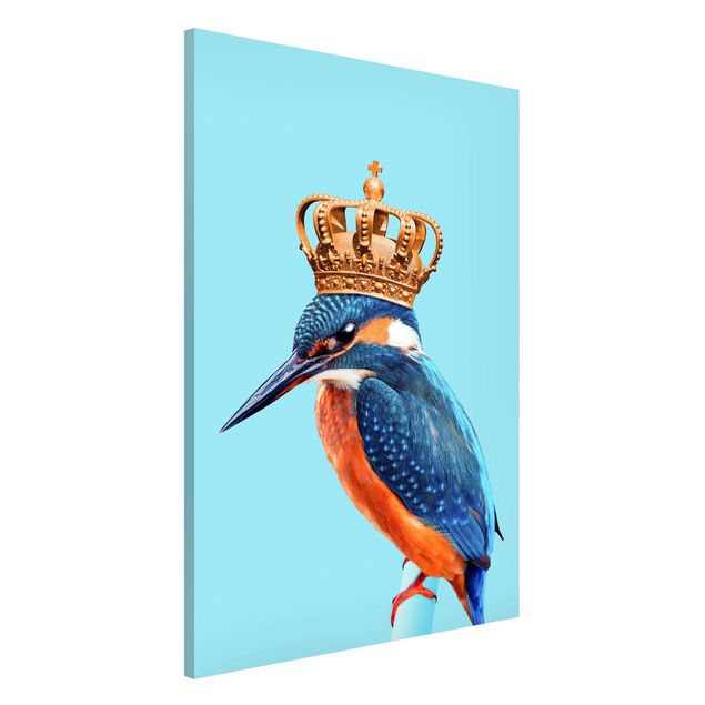 Tableros magnéticos animales Kingfisher With Crown