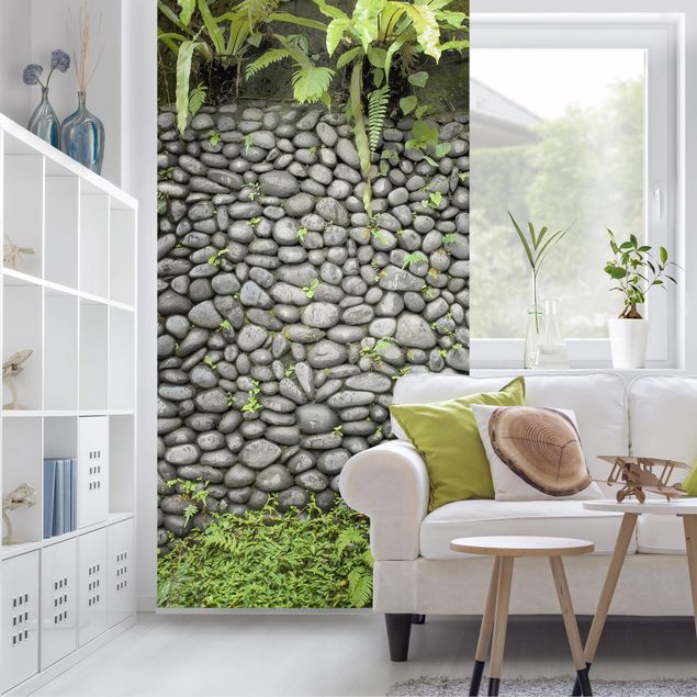 Paneles separadores de ambientes Stone Wall With Plants