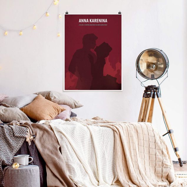 Póster de cuadros famosos Film Poster Anna Karenina