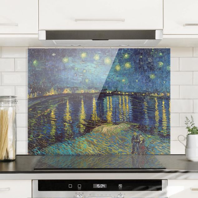 Decoración de cocinas Vincent Van Gogh - Starry Night Over The Rhone