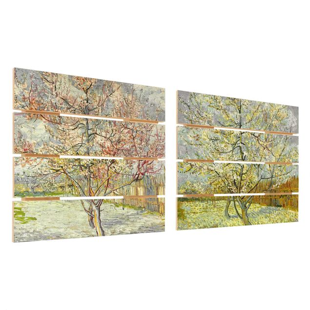 Reproducciones de cuadros Vincent Van Gogh - Peach Blossom In The Garden