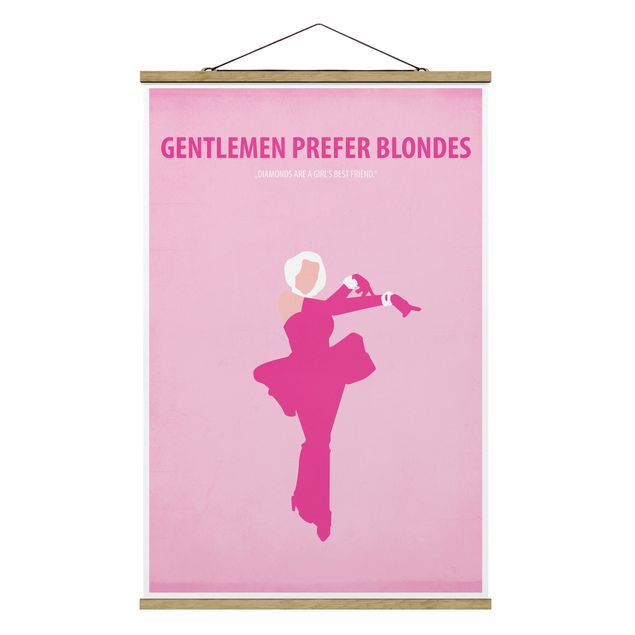 Cuadros decorativos modernos Film Poster Gentlemen Prefer Blondes II