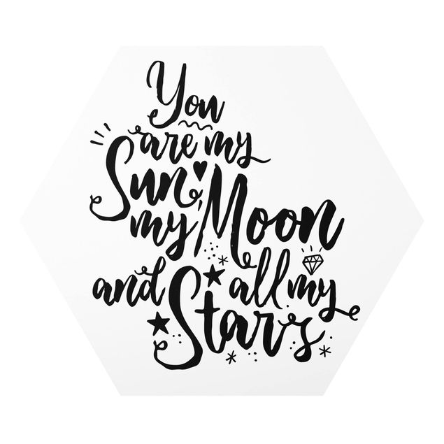 Cuadros modernos You Are My Sun, My Moon And All My Stars