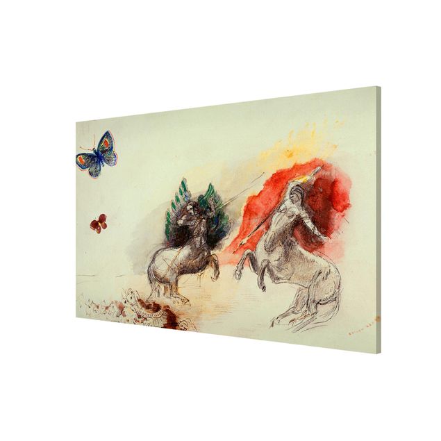 Estilos artísticos Odilon Redon - Battle of the Centaurs
