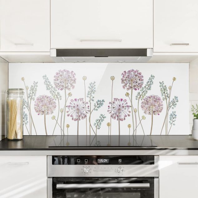 Decoración en la cocina Allium Illustration