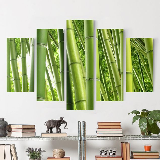 Decoración de cocinas Bamboo Trees