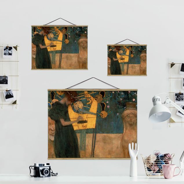 Cuadros de retratos Gustav Klimt - Music