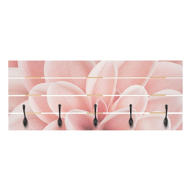 Perchero rosado Dahlia Pink Petals Detail
