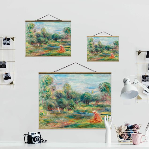 Cuadros de paisajes naturales  Auguste Renoir - Landscape At Cagnes