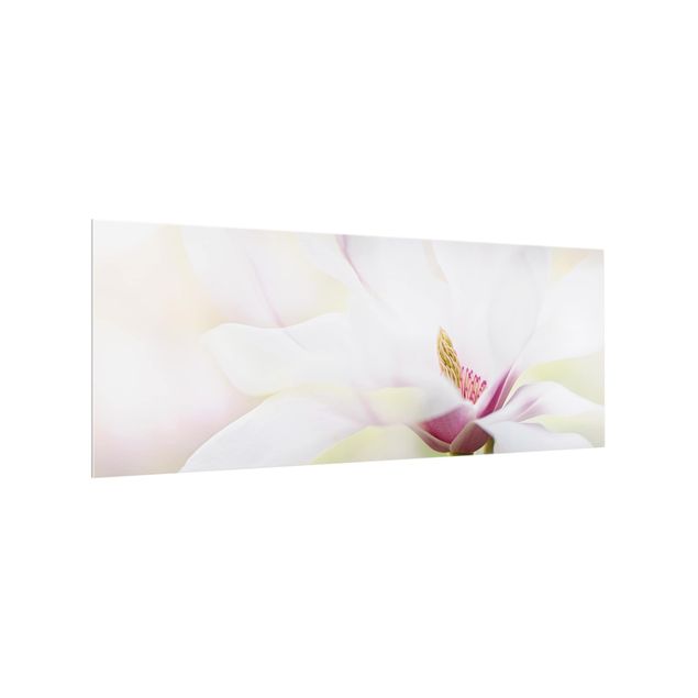 panel-antisalpicaduras-cocina Delicate Magnolia Blossom